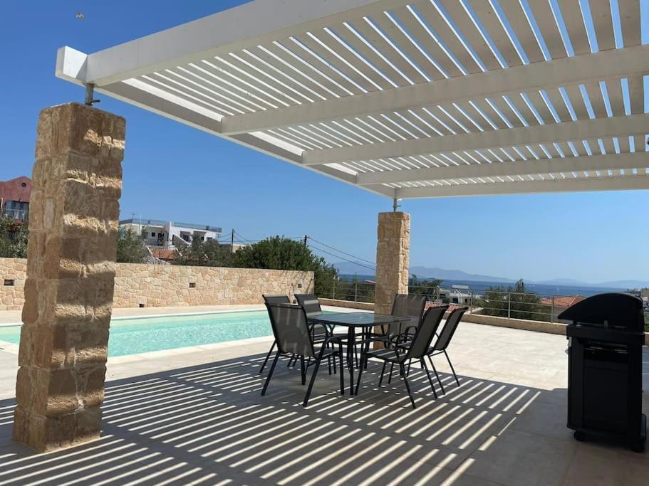 Souvala /Aegina. Excellent Location Luxury Villa. Vathi  Экстерьер фото